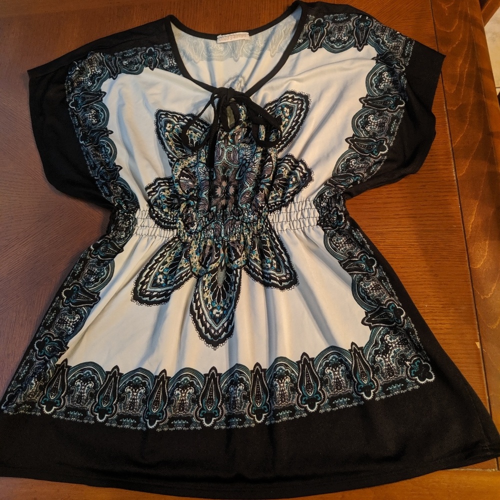 Patterned Blouse